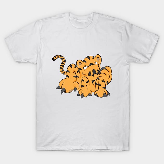 Baby tiger T-Shirt by HimaHansa